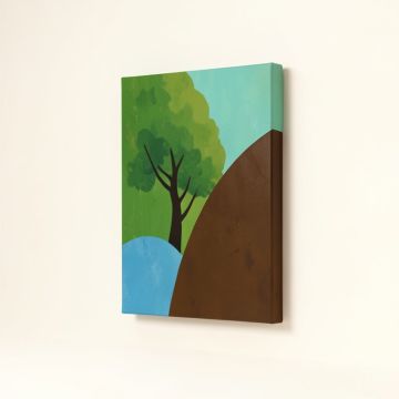 Summer 6 Graphic Art On Wrapped Canvas (synthetic illustration; no displayed measurements)