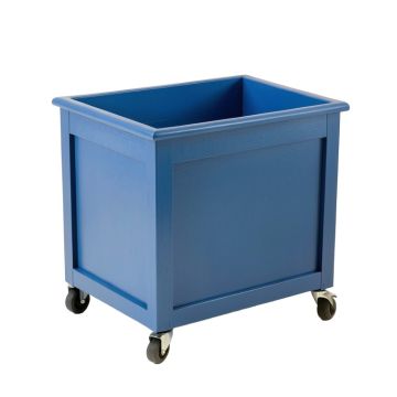 Aspen Crossing Empty Rolling Workshop Cart - Blue