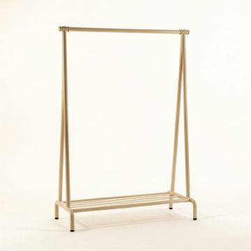 Clay Bend Empty Garment Rack - Beige (synthetic illustration; no displayed measurements)