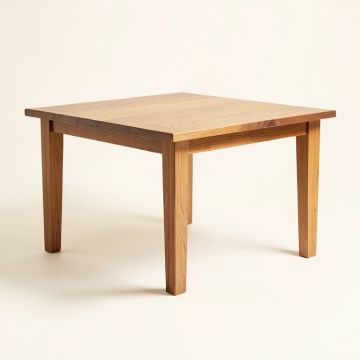 Walmsley Solid Wood Dining Table (synthetic illustration; no displayed measurements)
