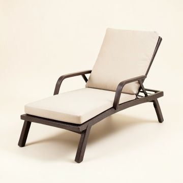 Cloine Patio Reclining Chaise Lounge With Cushion (synthetic illustration; no displayed measurements)
