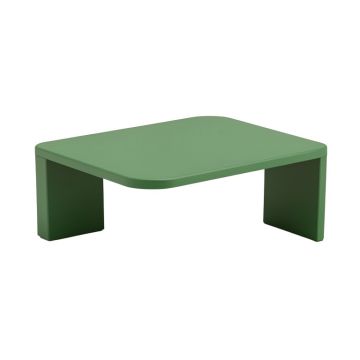 Elm Bend Desktop Monitor Riser - Green (synthetic illustration; no displayed measurements)
