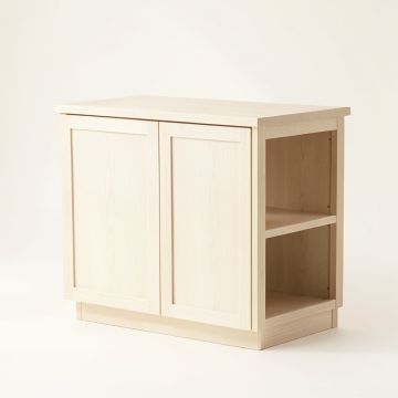 Linden Bridge Freestanding Laundry Folding Counter - Ivory (synthetic illustration; no displayed measurements)