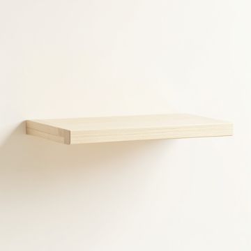 Stone Brook Wall-Mounted Shelf - Ivory (synthetic illustration; no displayed measurements)