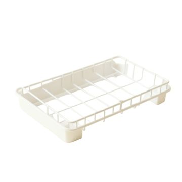 Maple Brook Empty Under-Desk Cable Tray - White