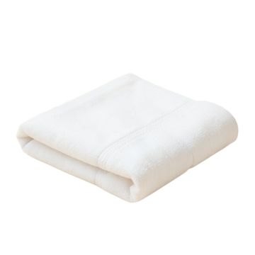 Laurel Brook Bath Towel - White