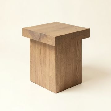 Quiles Block End Table (synthetic illustration; no displayed measurements)
