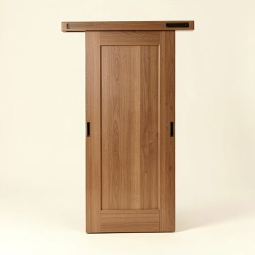 Paneled Manufactured Wood Trident Sliding Closet Door (synthetic illustration; no displayed measurements)