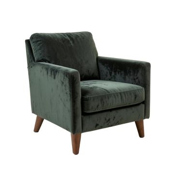 23.625 '' Wide Velvet Armchair