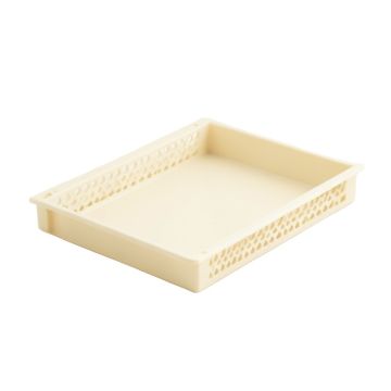 Moss Dale Empty Under-Desk Cable Tray - Ivory