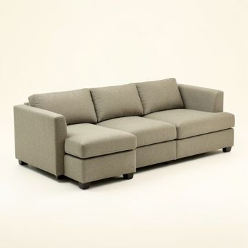 Gardea 86 '' Wide Left Hand Facing Modular Sofa & Chaise (synthetic illustration; no displayed measurements)