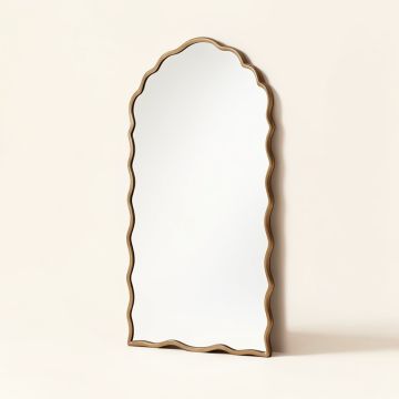 Midway Tall Arched Scalloped Wall Mirror (synthetic illustration; no displayed measurements)