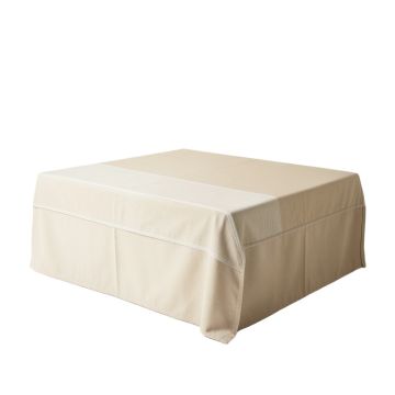 Lake Bluff Flat Bed Sheet - Beige