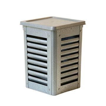 Moss Bluff Closed Garden Compost Bin - Gray