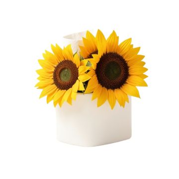 Sunflower Cast Iron Napkin Holder
