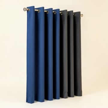 Harpa Solid Max Blackout Thermal Grommet Curtain Panels (synthetic illustration; no displayed measurements)
