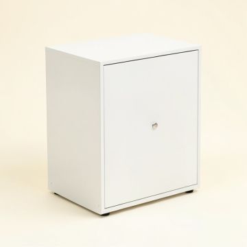 Simple Home Office Storage Cabinet (synthetic illustration; no displayed measurements)