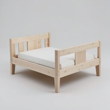 Paw Toddler Bed Frame (synthetic illustration; no displayed measurements)