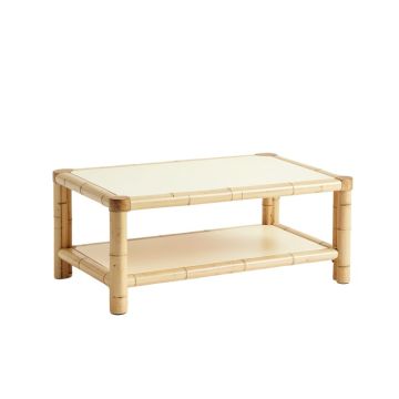 Fern Branch Coffee Table - Cream