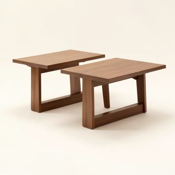 Island Estate 2 Piece Coffee Table Set (synthetic illustration; no displayed measurements)
