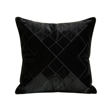 Cliff Crossing Filled Accent Pillow - Black