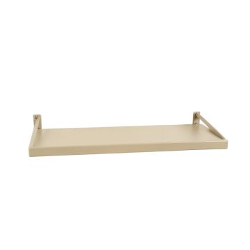 Willow Arc Wall-Mounted Shelf - Beige