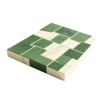 Beach 0.6 '' X 1 '' Linear Mosaic Wall & Floor Tile