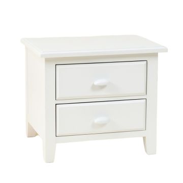 Field Canyon Nightstand - White