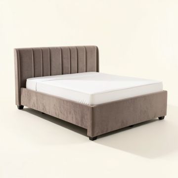 London King Upholstered Platform Bed (synthetic illustration; no displayed measurements)