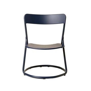 Maple Branch Folding Outdoor Chair - Navy