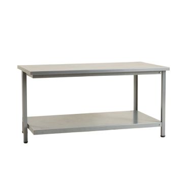 Linden Bend Empty Workshop Workbench - Gray