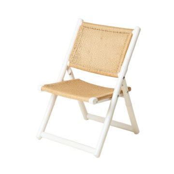 Bay Brook Folding Outdoor Chair - White