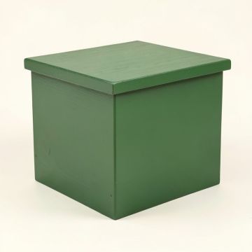 Juniper Bluff Closed Outdoor Storage Box - Green (synthetic illustration; no displayed measurements)