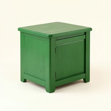Vale Edge Side Table - Green (synthetic illustration; no displayed measurements)
