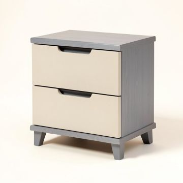 Elixir 2 Drawer Nightstand (synthetic illustration; no displayed measurements)