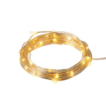 25 '' Led 60 - Bulb Fairy String Light (synthetic illustration; no displayed measurements)