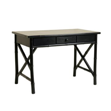 Laurel Bend Writing Desk - Black