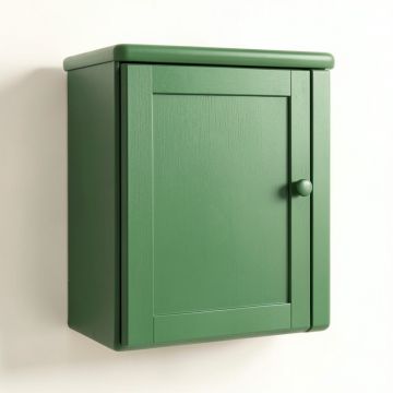 Laurel Bend Wall-Mounted Laundry Cabinet - Green (synthetic illustration; no displayed measurements)