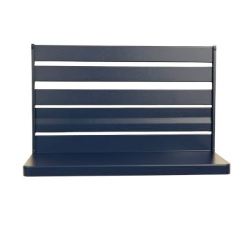 Ridge Bend Wall-Mounted Entryway Organizer Shelf - Navy