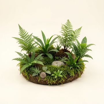 Berea Aloha Hawaii Free Spirited Hippie Hawaii Themed Vacation Fairy Garden (synthetic illustration; no displayed measurements)