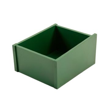 Oak Bend Low Toy Storage Unit - Green