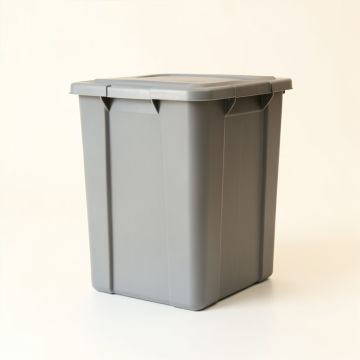 River Bridge Closed Outdoor Storage Box - Gray (synthetic illustration; no displayed measurements)