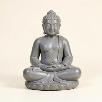 Velasquez Meditation Buddha Figurine (synthetic illustration; no displayed measurements)