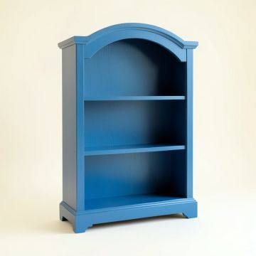 Vale Edge Freestanding Bookcase - Blue (synthetic illustration; no displayed measurements)