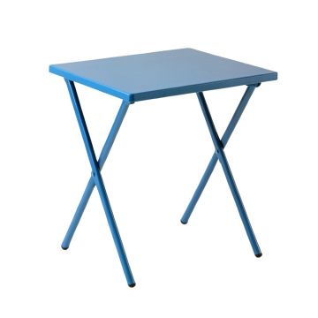 Olive Brook Compact Balcony Table - Blue