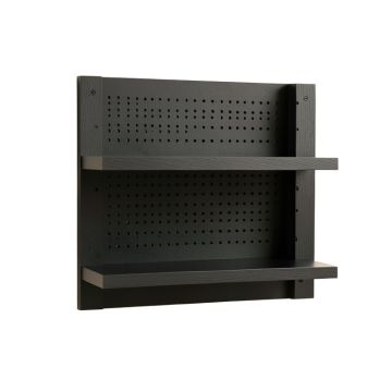 Rowan Bluff Empty Wall-Mounted Tool Organizer Panel - Black