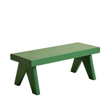 Heath Bluff Indoor Bench - Green (synthetic illustration; no displayed measurements)