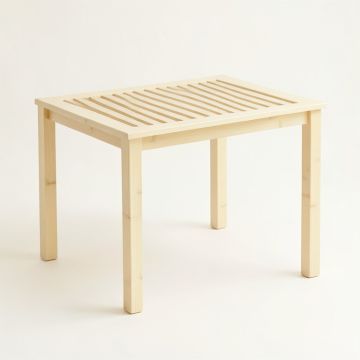 Heath Dale Patio Table - Cream (synthetic illustration; no displayed measurements)