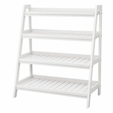 Brook Brook Empty Seed-Starting Shelving Unit Without Lights - White