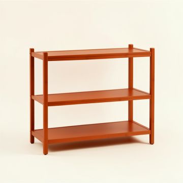 Sage Canyon Empty Seed-Starting Shelving Unit Without Lights - Terracotta (synthetic illustration; no displayed measurements)